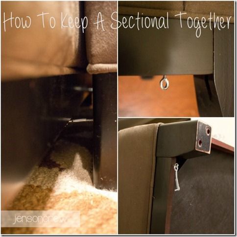 How to Keep Sectional Sofa Together